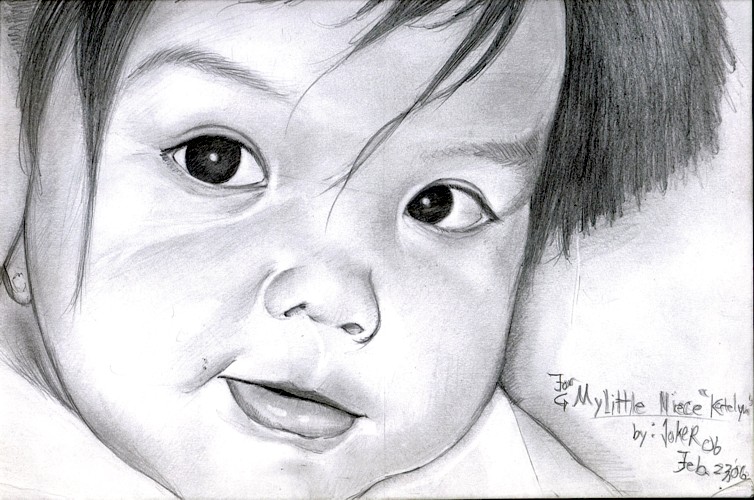 A drawing I did for my little niece by Astig