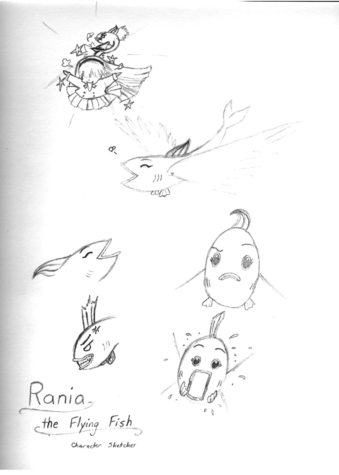 Rania the Flying Fish of DOOM! (for Phantasmagoria by Astri