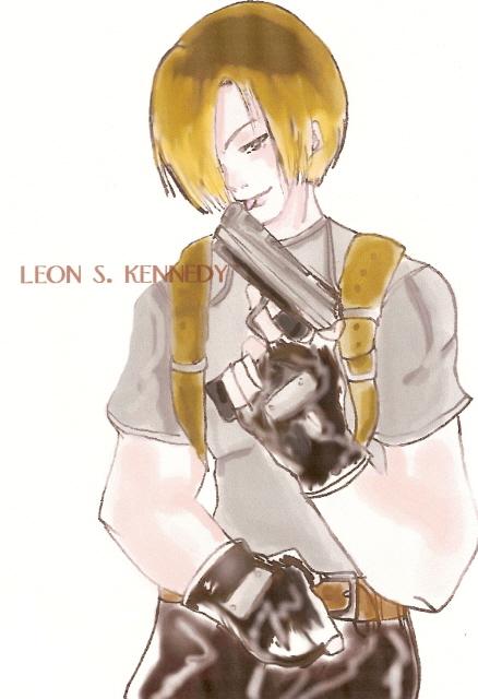 a very....very secksay leon. XD by Atashi