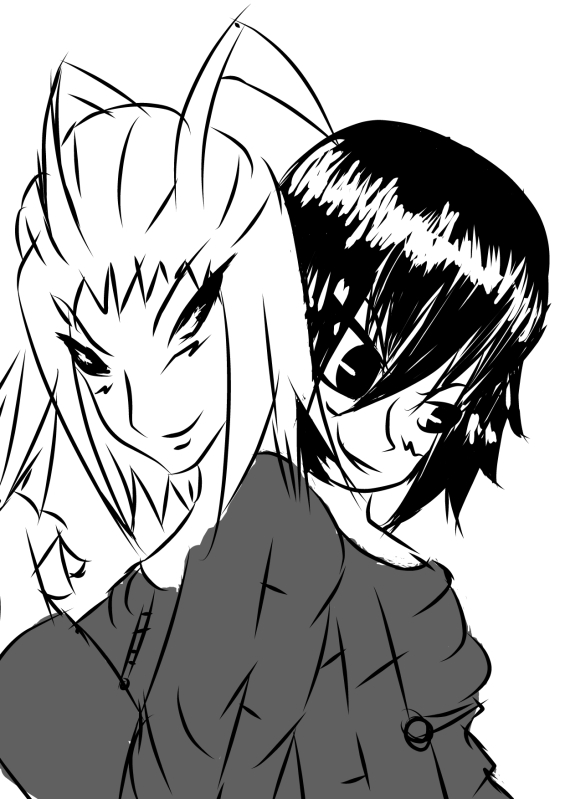 Larx and Xion by Austadophilus