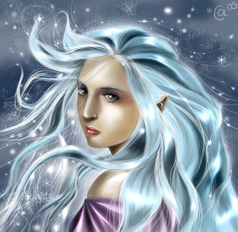 Ice Elf - pure and innocent by Autumn-Sacura