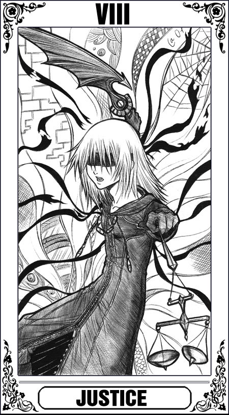 KH Tarot: Justice by Autumn-Sacura