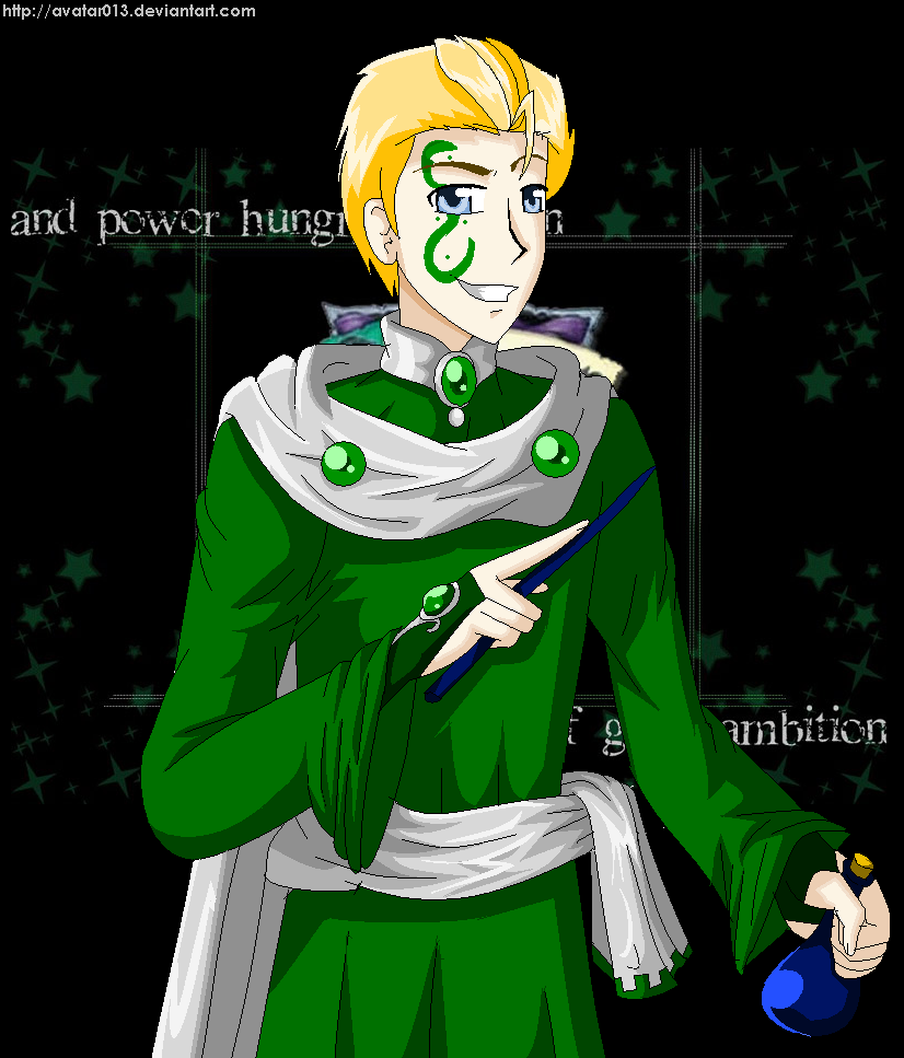 HP-Draco as Slytherin by Avatar