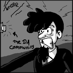 Dr Nagamiya Tenma VS The DA Community... by AxelAlloy