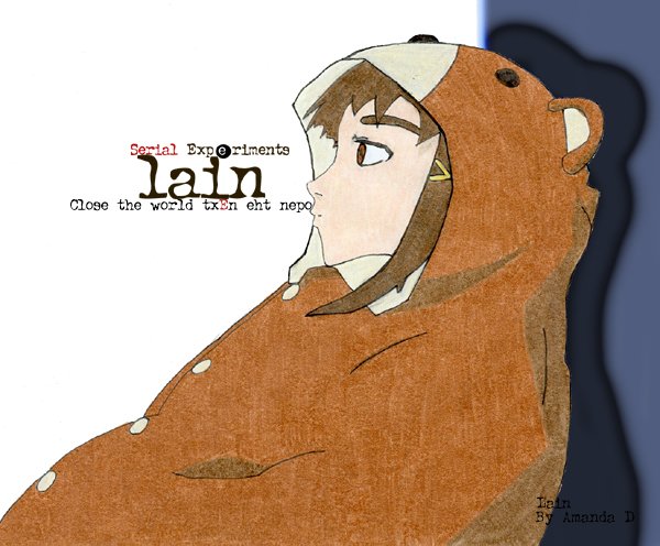 Teddy Bear Lain by Ayanami_Girl