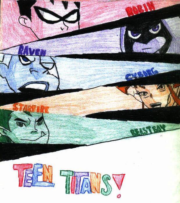 teen titans!!! by Ayumie