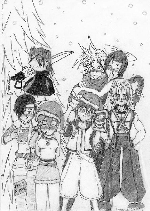Kingdom Hearts Christmas! by Azeroch