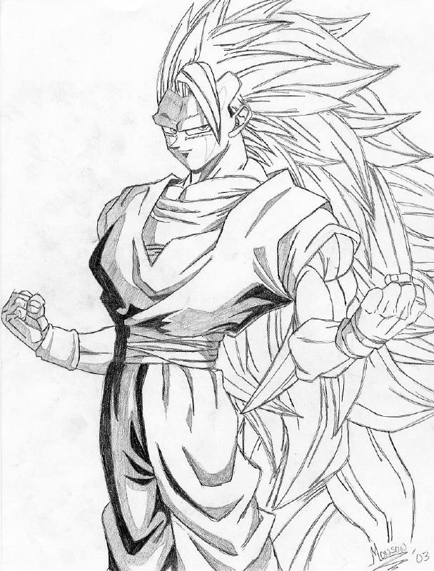 SSJ4 Goku by Azeroch