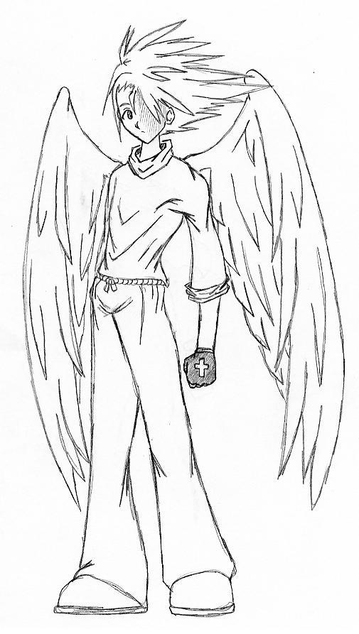 Angel Dude by Azeroch