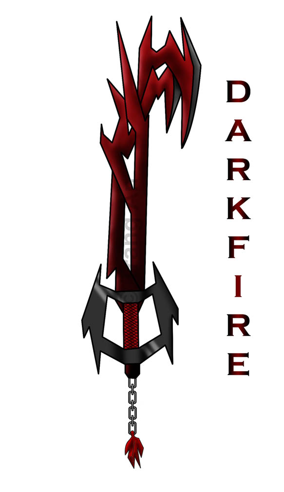 Keyblade - Darkfire by AznTigress