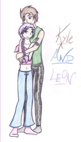Kyle and Leon by Azouie