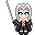 Sephiroth pixel 2 by AzureMikari