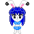 Sapphire bunny by AzureMikari