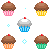 cupcakes by AzureMikari