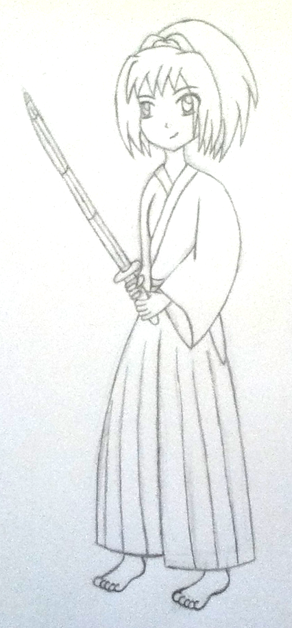 Kirino (Bamboo Blade) by AzureMikari