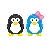 2 penguins by AzureMikari
