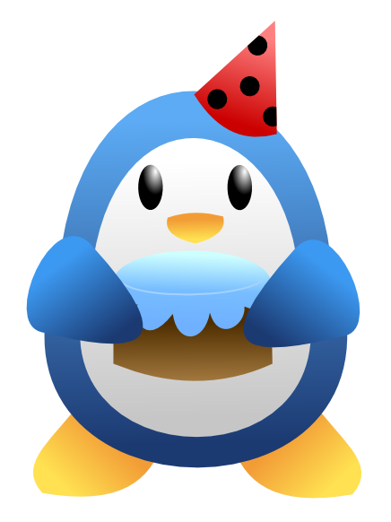 Happy Birthday Penguin by AzureMikari