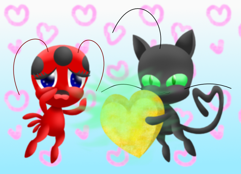 Tikki and Plagg - Miraculous Ladybug by AzureMikari