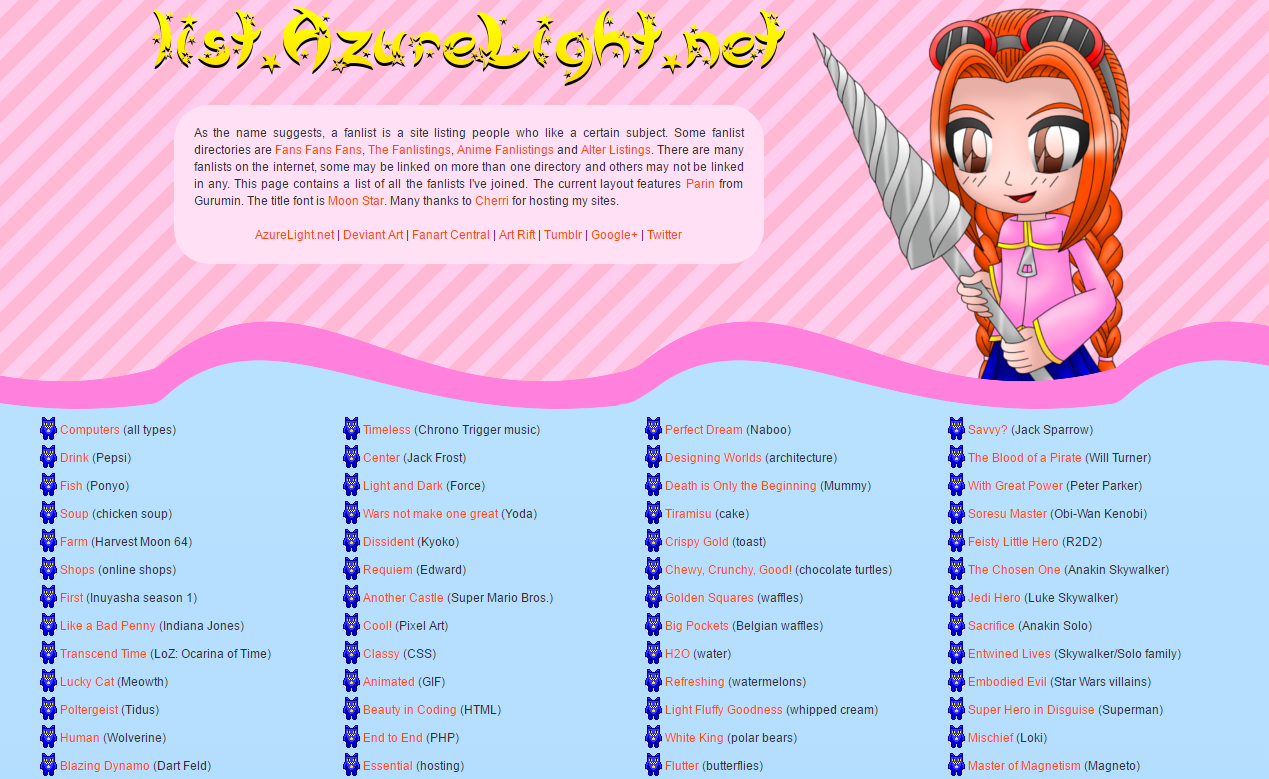 List AzureLight Net layout by AzureMikari