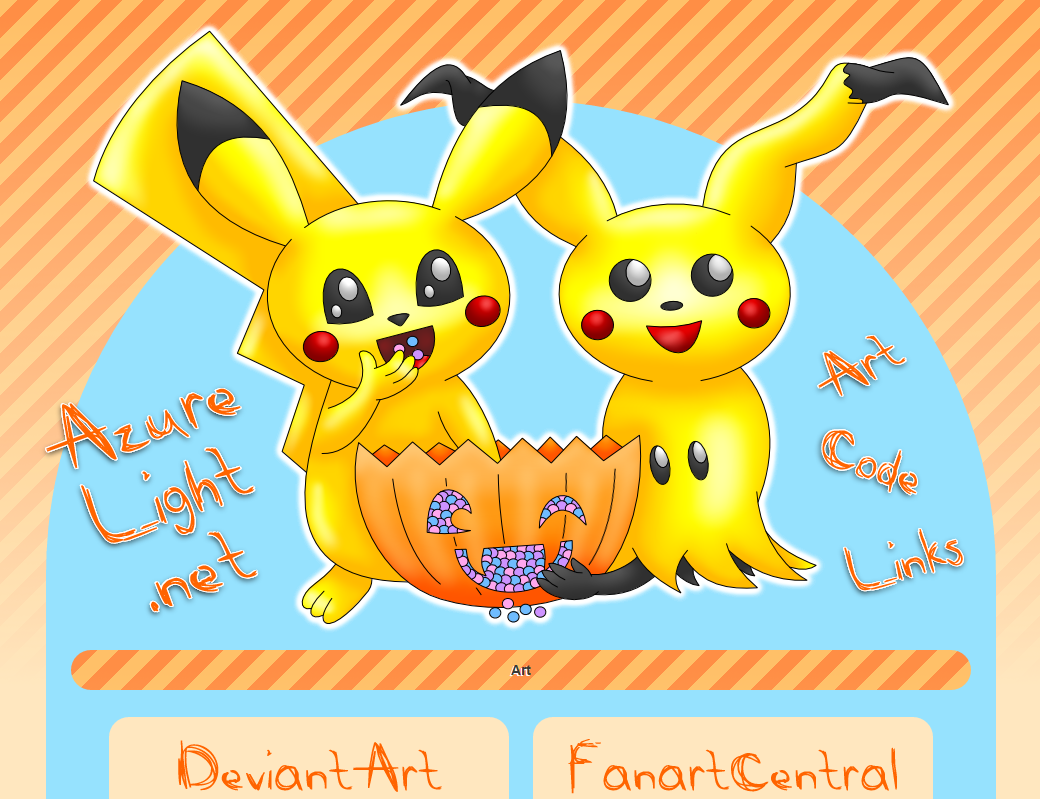 Pikachu Mimikyu layout by AzureMikari