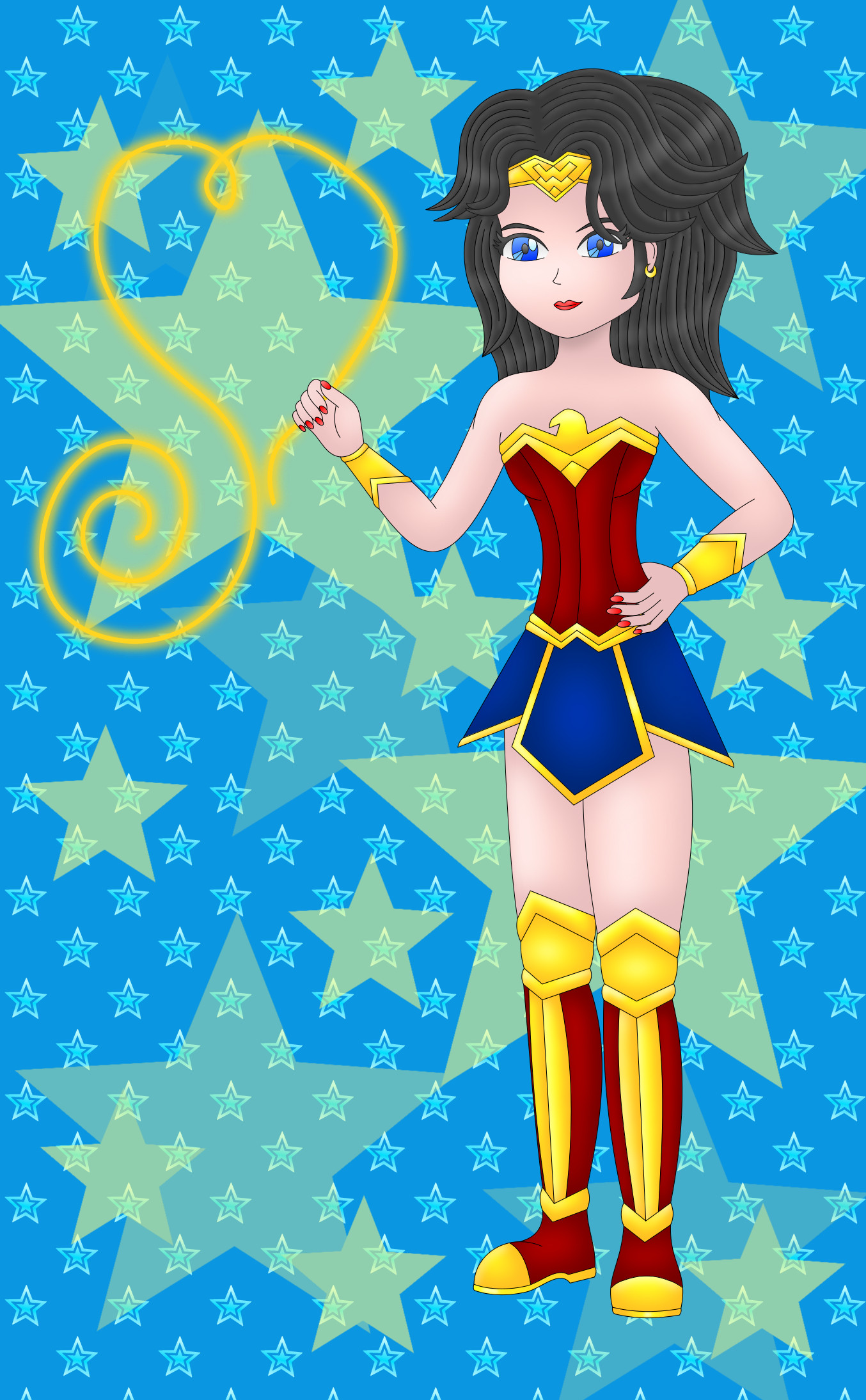Wonder Woman by AzureMikari