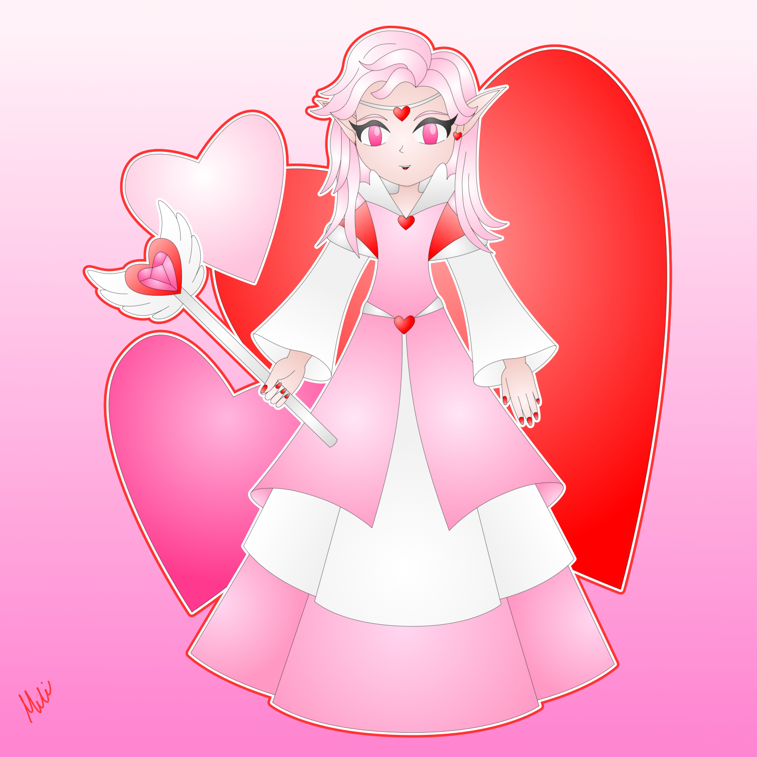 heart princess by AzureMikari