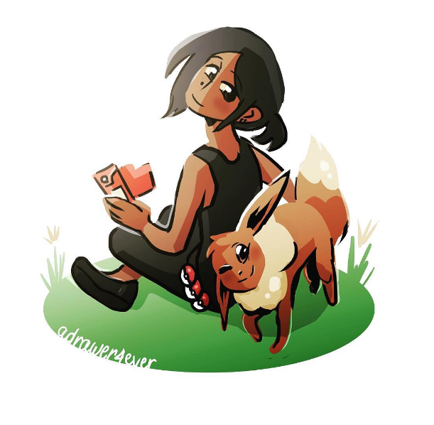 Eevee #CompareYourselfToAPokemon by a-drawer-4ever