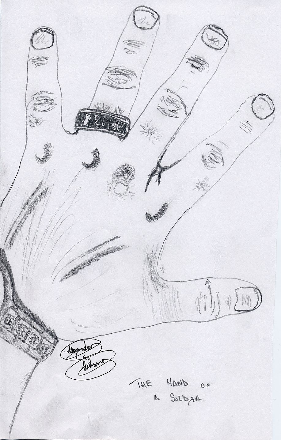 Hand of a soulja by aLiZe