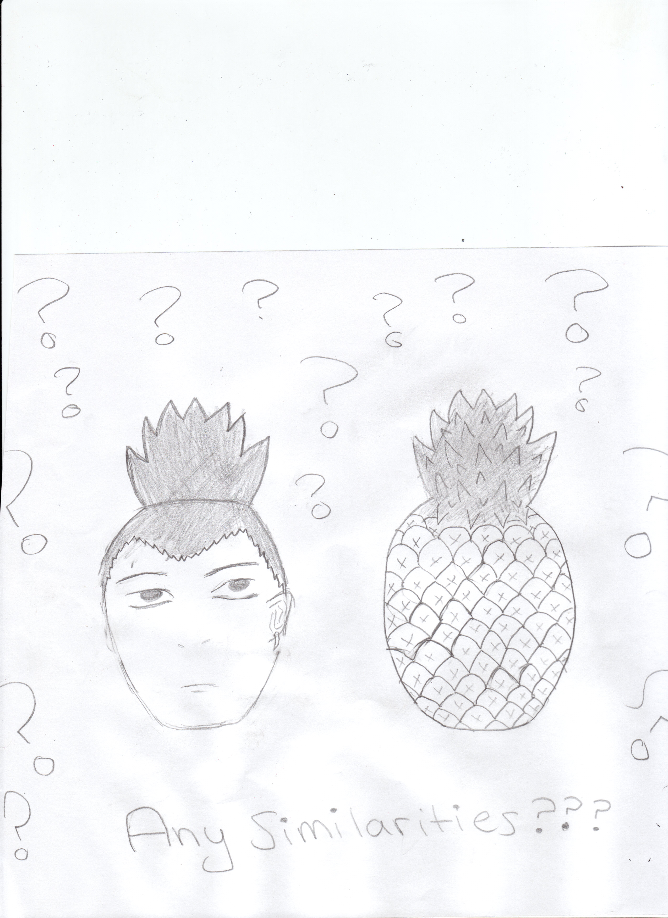Pineapple-head by abitofdrama