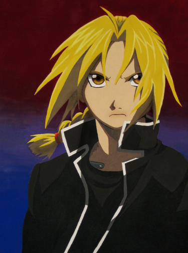 Edward Elric at Sunset by ablevins