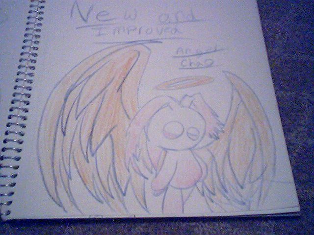 new and improved angel chaos chao!!! by acethechao