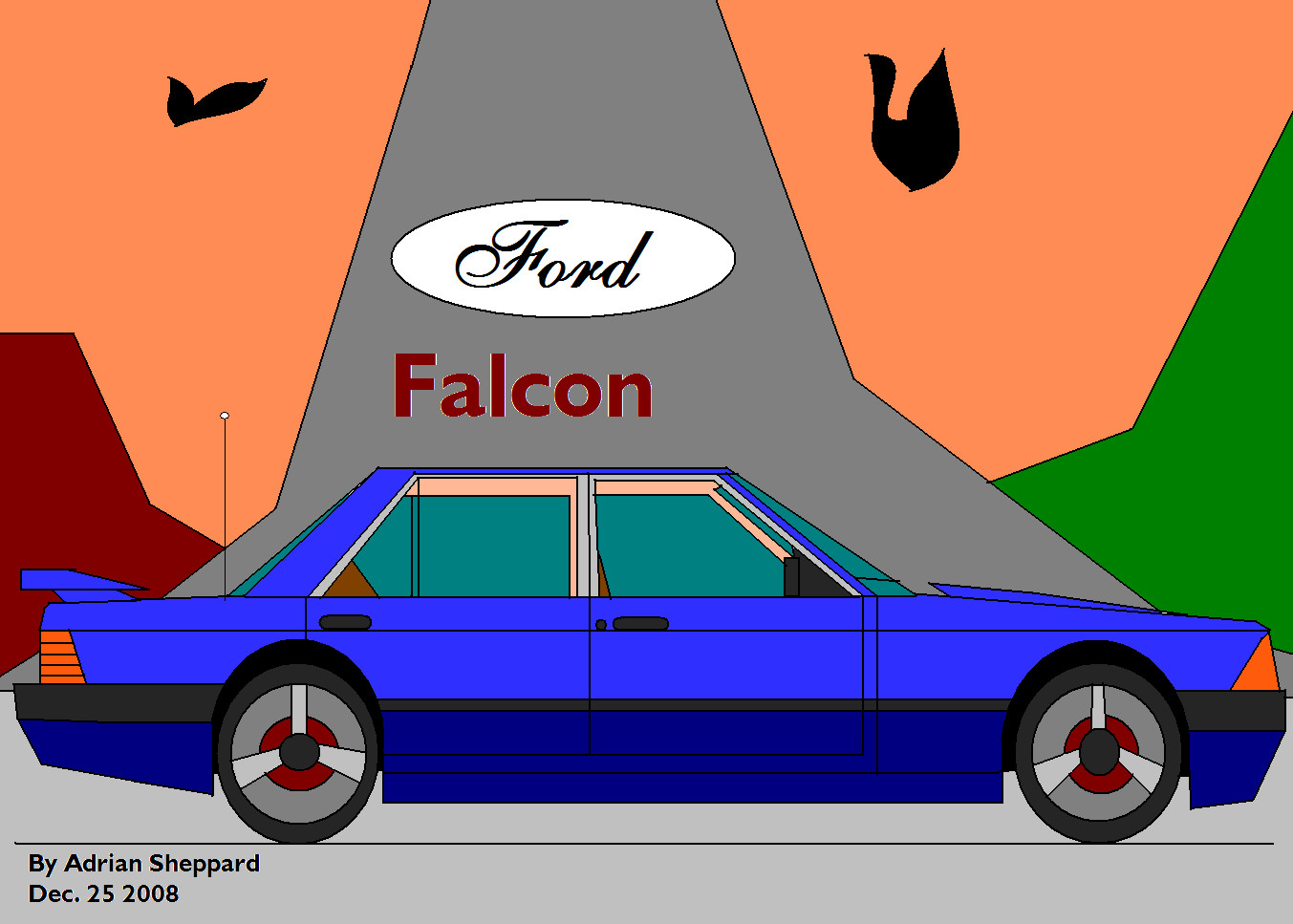 Ford Falcon by adsheppard