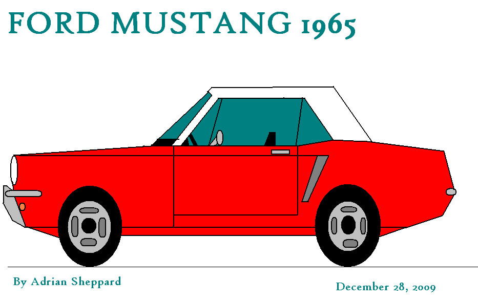 Ford Mustang 1965 by adsheppard