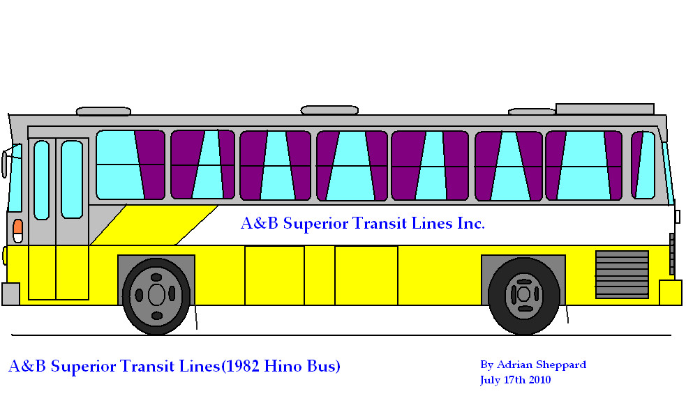 Hino Bus by adsheppard