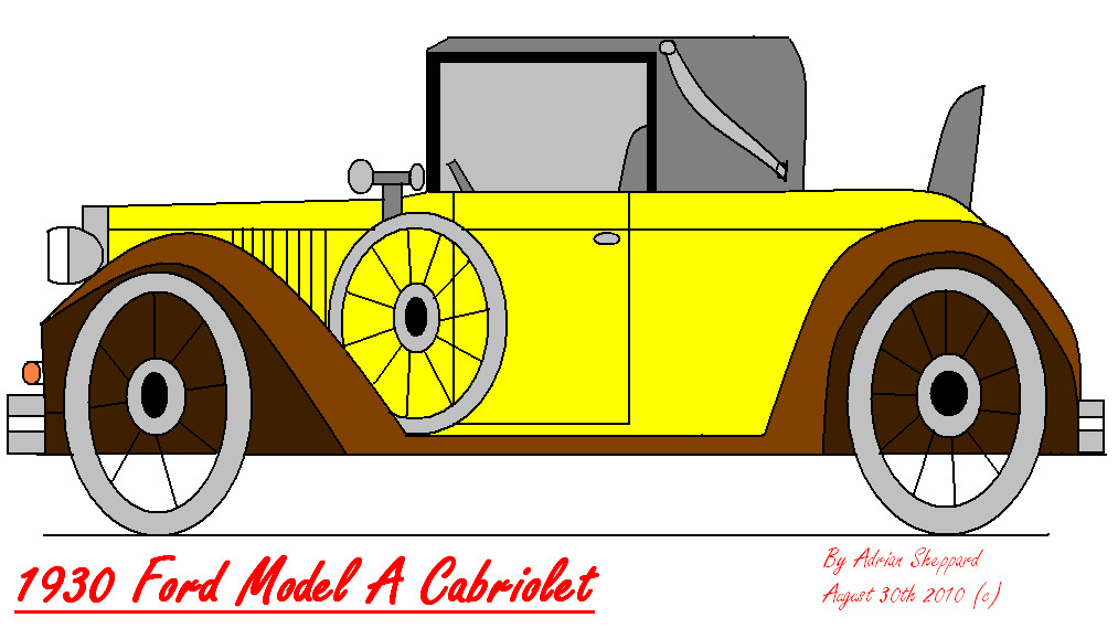 Ford Model A Cabriolet by adsheppard