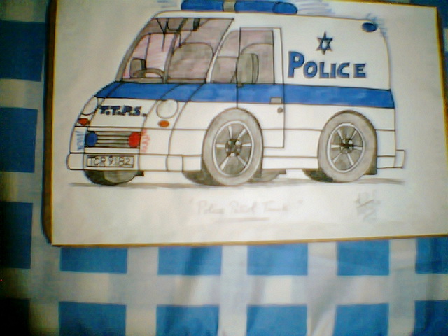 Police Patrol Truck by adsheppard
