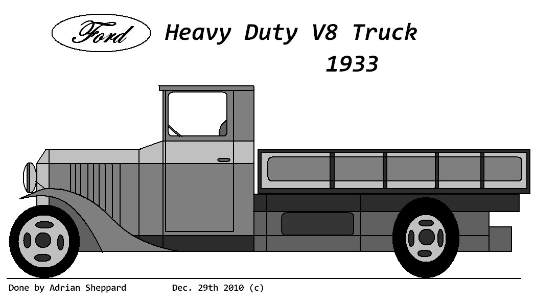 Ford Heavy Duty V8 Truck by adsheppard