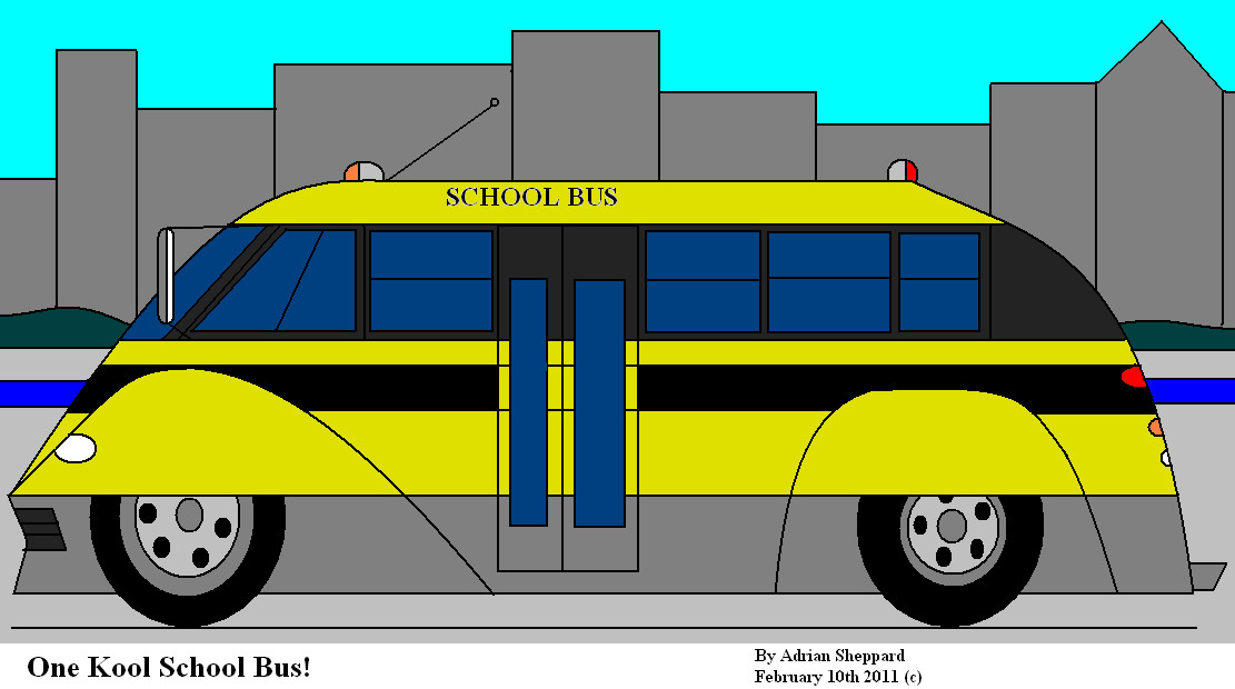 One Kool School Bus by adsheppard