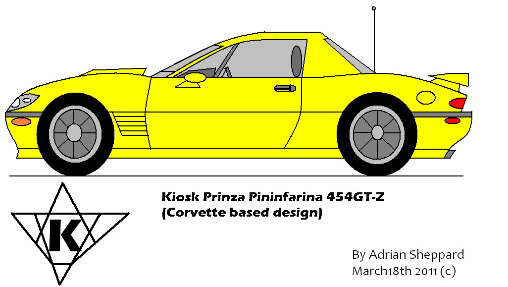 Kiosk Prinza Pininfarina 454GT-Z by adsheppard
