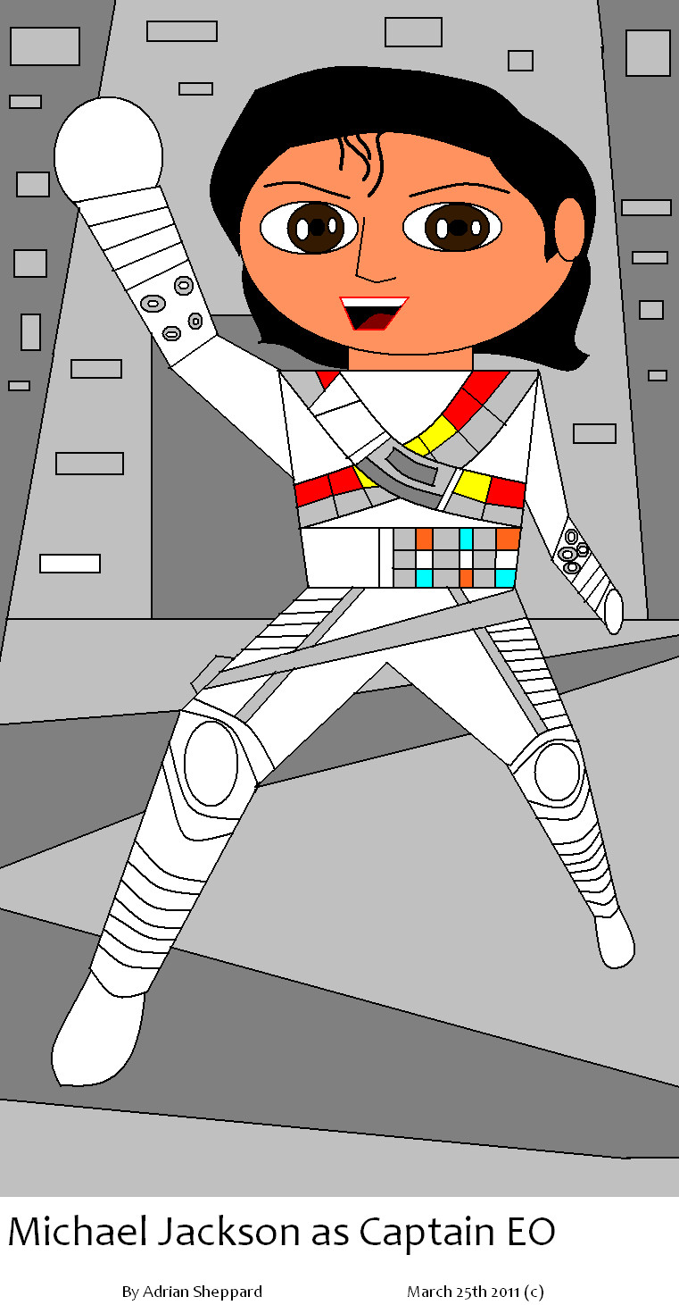Michael Jackson as Captain EO by adsheppard