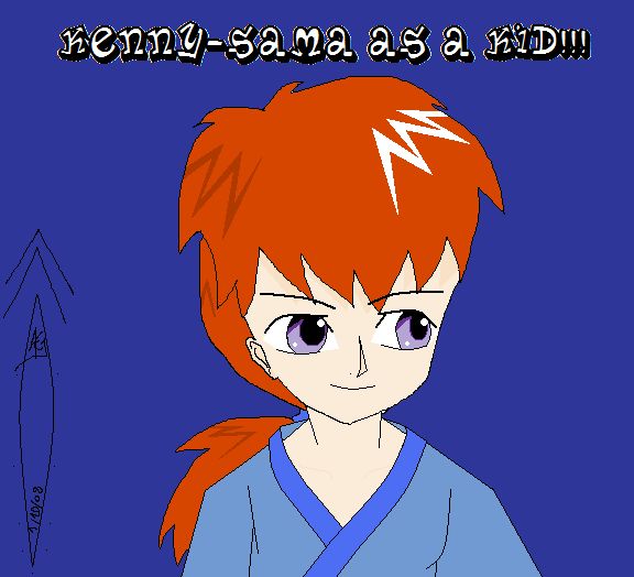 Ken-san-dono as a KID!!! by aeris7dragon