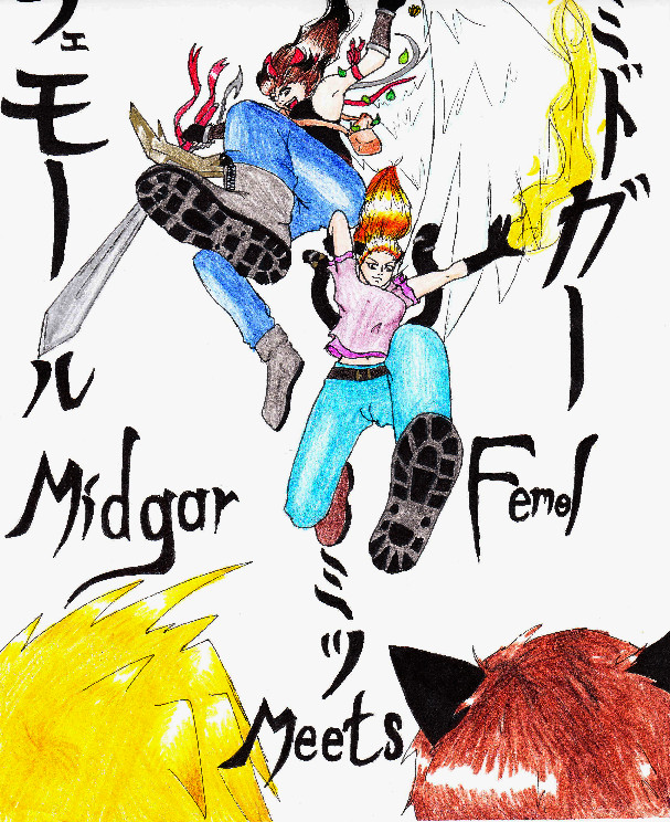 Midgar Meets Femol Cover by aeris7dragon
