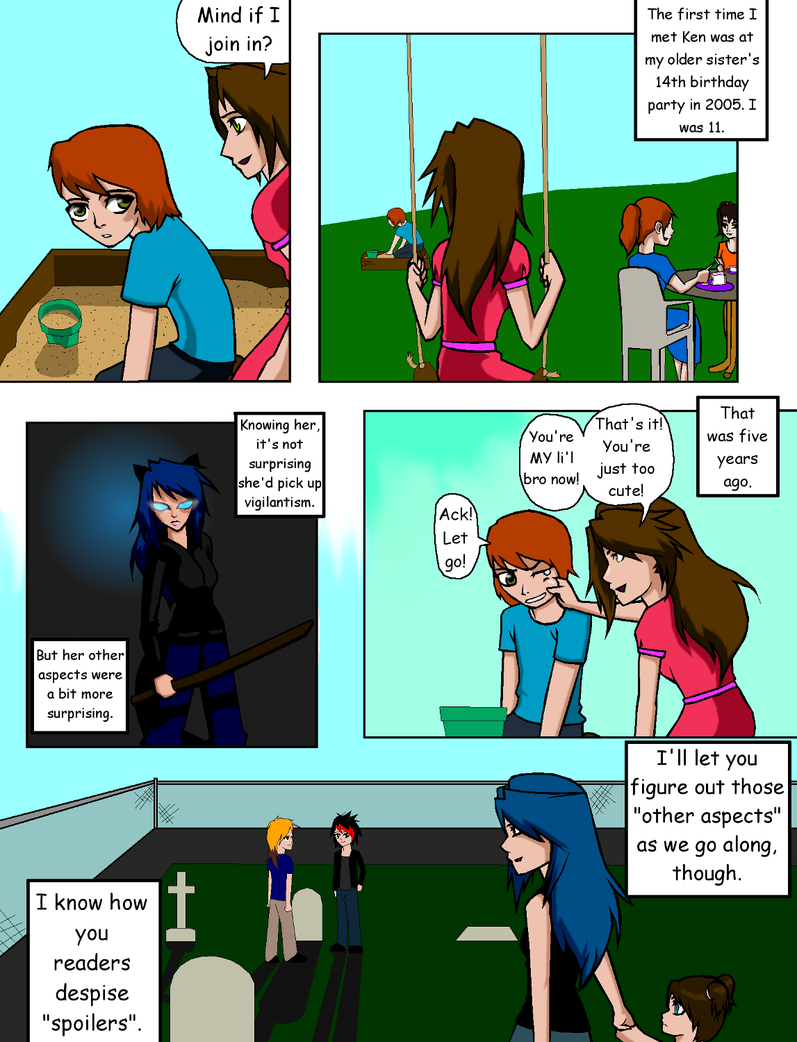 Ninth Life - Page 1 REDO by aeris7dragon