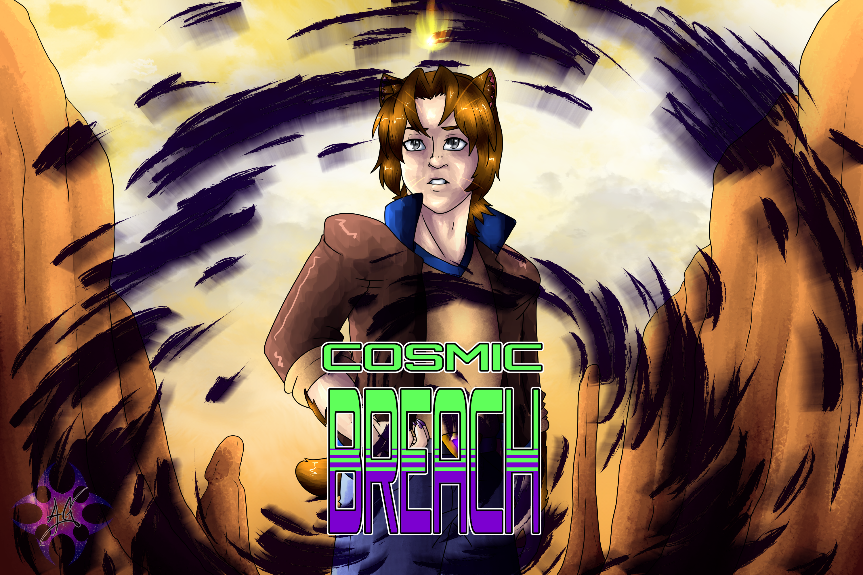 Cosmic Breach--Daybreak Auger by aeris7dragon