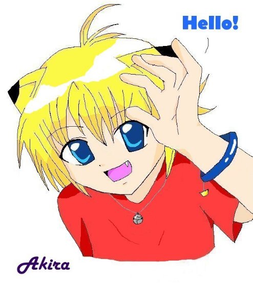 Akira"Hello!" by afash