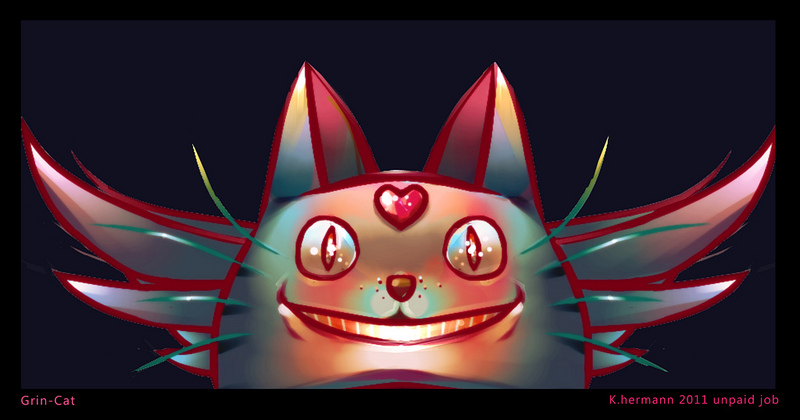 Grin cat by airman4