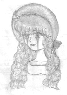 goth girl with curly hair by akemi_luvs_hiei