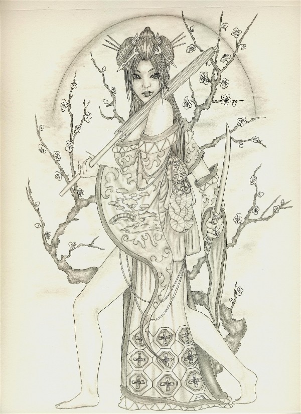 Geisha Girl by akirac