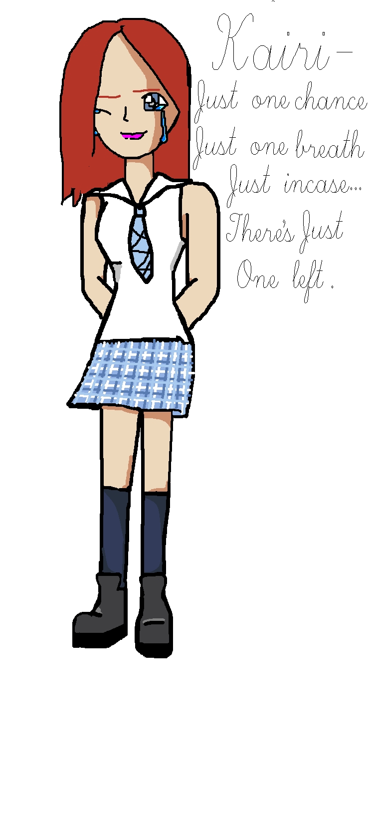 Kairi in a school uniform x.x by akiri1077