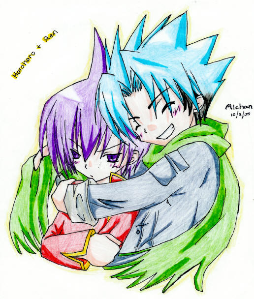 Winer hug!*horohoro&ren* by alchan